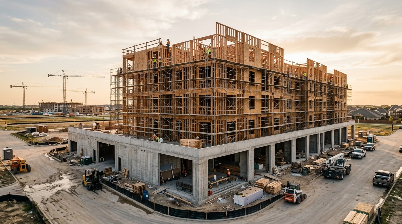 Multifamily build, representative