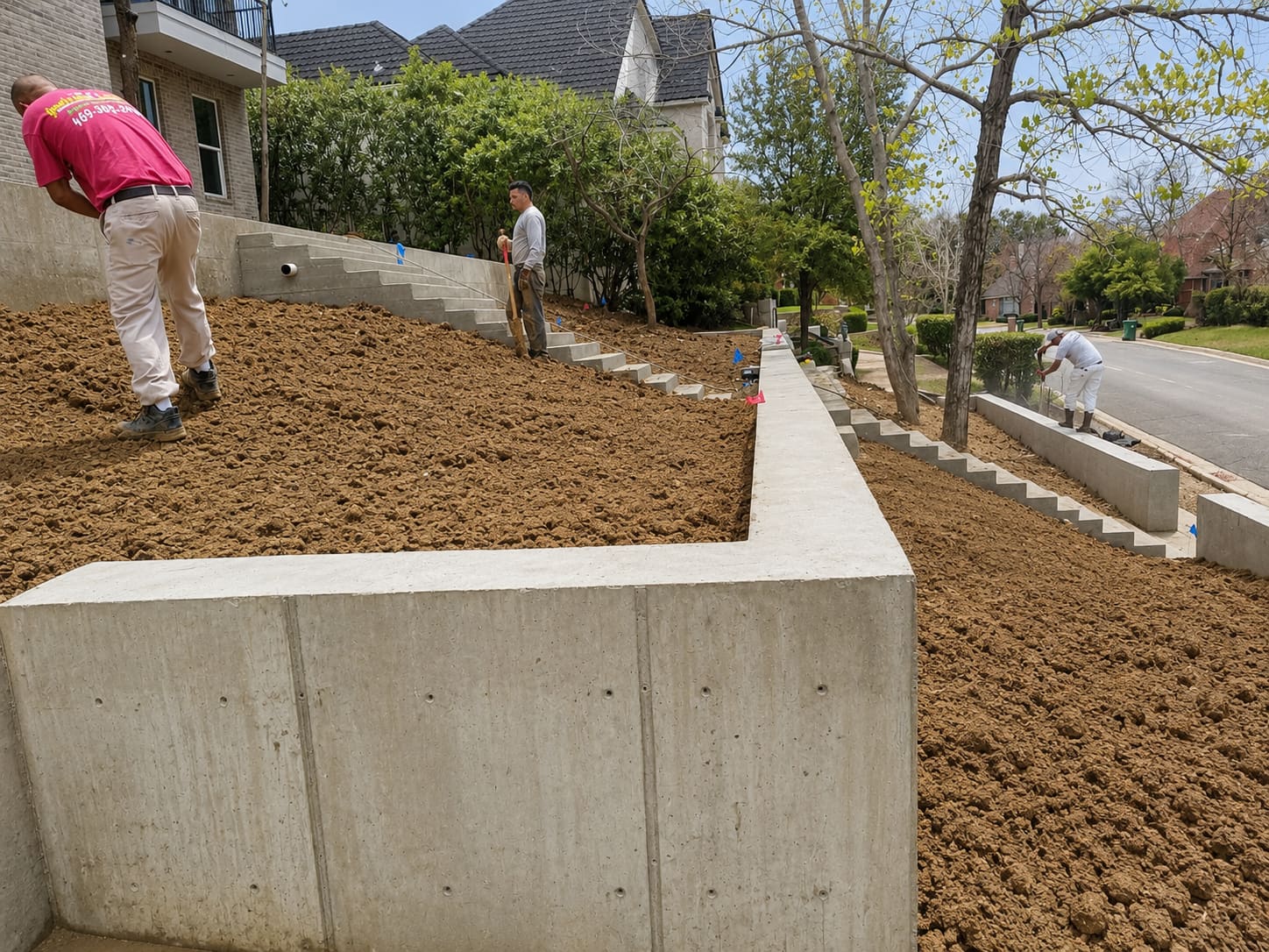 Site Work & Grading self-performed by Monarch Development